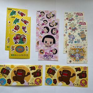 NHK キャラクターステッカー 各2枚
