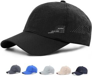 新品未使用送料無料 メッシュキャップ, 通気性抜群 日除け UVカット 紫外線対策スポーツ帽子，男女兼用 速乾 軽薄 メッシュ帽