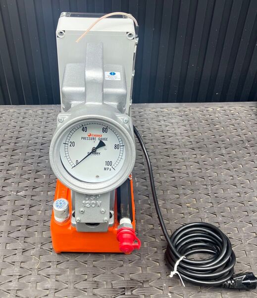 ダイア製 電動油圧ポンプ 鉄筋ガス圧接加圧装置DSP-120WC4 無線タイプ 送料込匿名発送