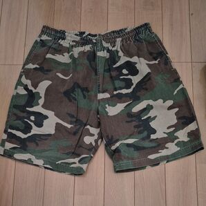 ビンテージ マルチカモ ミリタリー カーゴハーフパンツ 90s 00s y2k 古着
