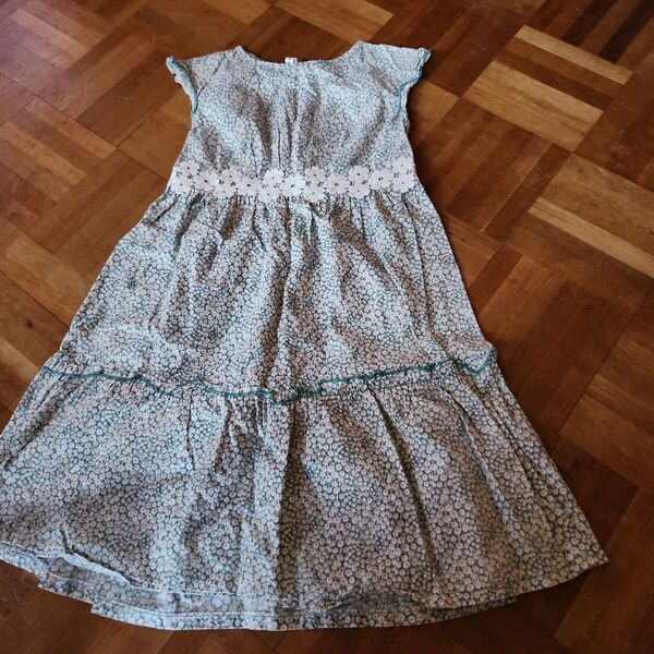 キッズワンピース 130cm ノースリーブ