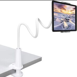 TRYONEタブレットスタンド 根元強化 フレキシブルアーム スマホipad Android iphone 360°回転 高さ調節