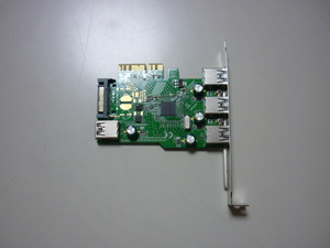 エアリア SPORT QUATTRO PCI Express x4 接続 Etronチップ搭載 USB3.0 ボード 外部3ポート 内部1ポート SD-PE4U3E-3E1L 