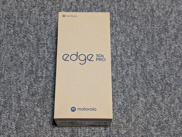 motorola edge 50s pro バニラクリーム ソフトバンク SIMフリー