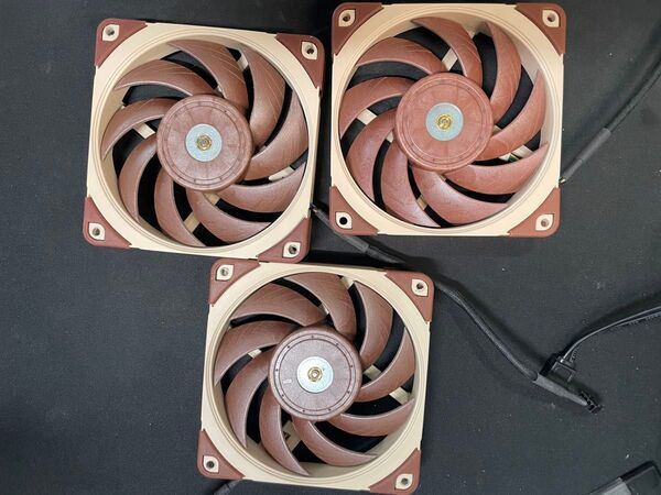 Noctua NF-A12x25 PWM 120mm 3個セット③