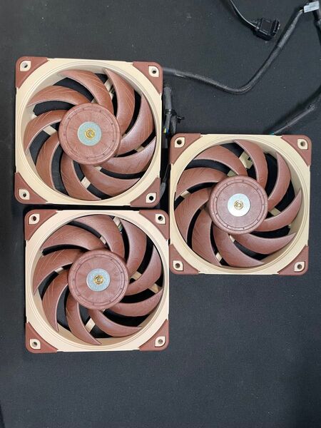 Noctua NF-A12x25 PWM 120mm 3個セット①