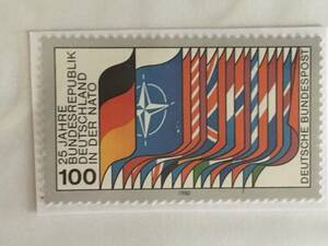 切手：国旗・紋章／ドイツ連邦共和国（西ドイツ）＊NATO＊＊１９８０年＊