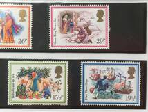 切手：イラスト・クリスマス ／イギリス＊１９８２年＊_画像3