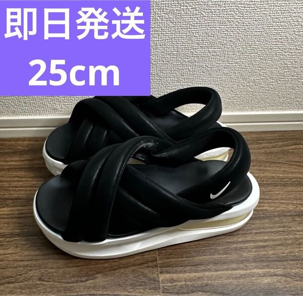 NIKE air max ISLA ナイキ エアマックスアイラ サンダル 白黒 パンダ 25