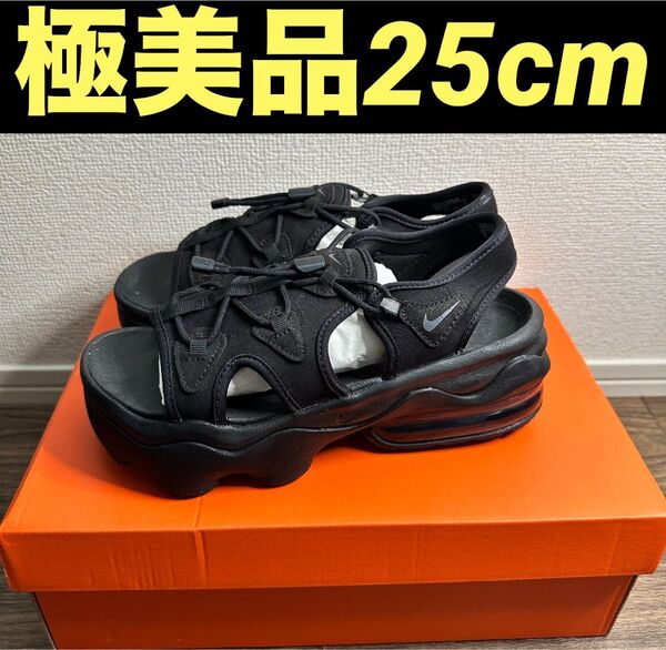 NIKE air max koko ナイキ エアマックスココ サンダル 黒 ブラック 25