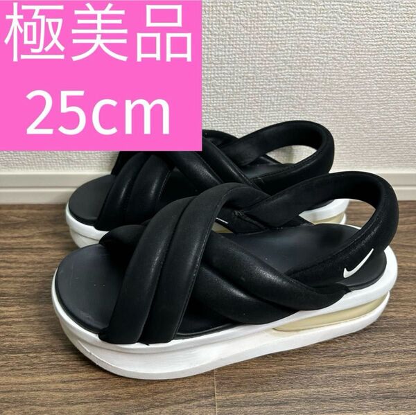 NIKE air max ISLA ナイキ エアマックスアイラ サンダル 白黒 パンダ 25