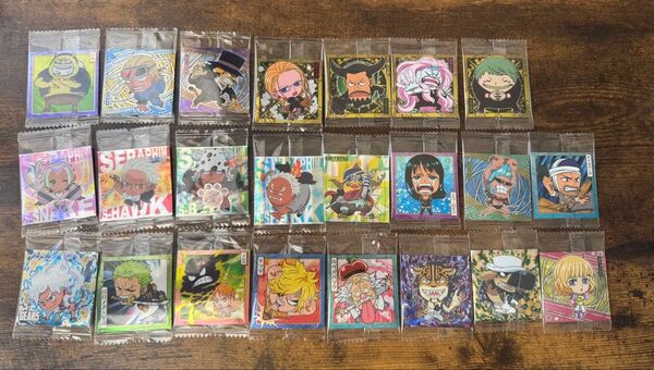 ワンピース大海賊シールウエハース LOG.9 セミコンプ34種