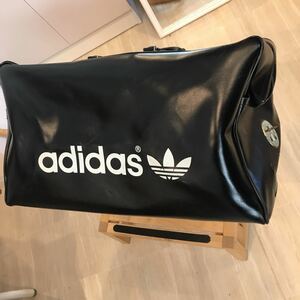  Vintage France made! Adidas Originals travel leather bag dead stock 