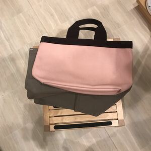  limitation complete sale color! France made Herve Chapelier GP704 tote bag M/B5 pink 