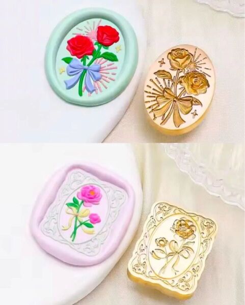 シーリングワックス シーリングスタンプ ワックス スタンプ シーリング ヘッド