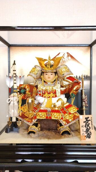 五月人形 端午の節句 「祐月作 子供武者」