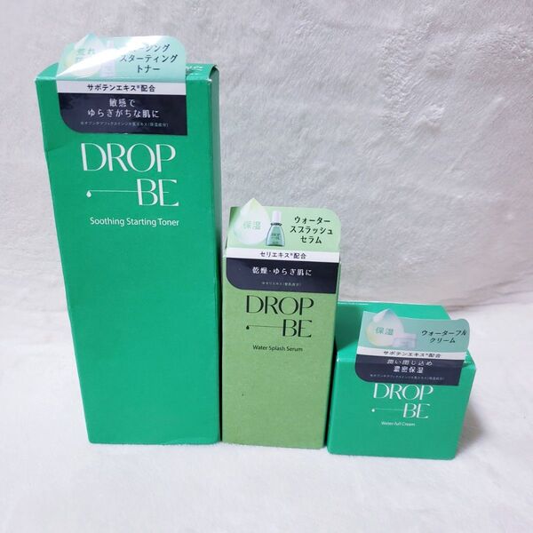 新品ザセムDROPBE スキンケアセット トナー化粧水・セラム美容液・クリーム