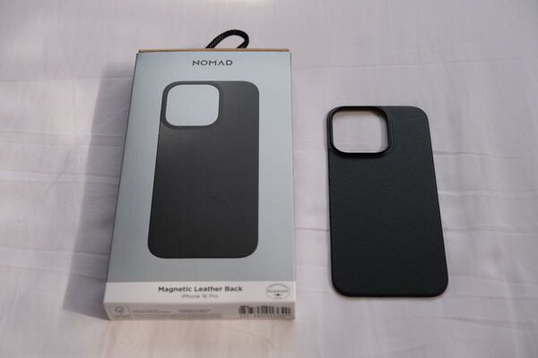 nomad 背面カバー MagSafe iPhone16pro レザーケース