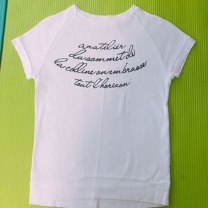 テキストプリント Tシャツ ホワイト