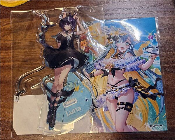白猫プロジェクト ネコミミくじ アクリルスタンド ブロマイドセット