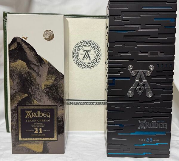 【おまけ付】アードベッグ 21年、23年 ardbeg ウイスキー シングルモルト