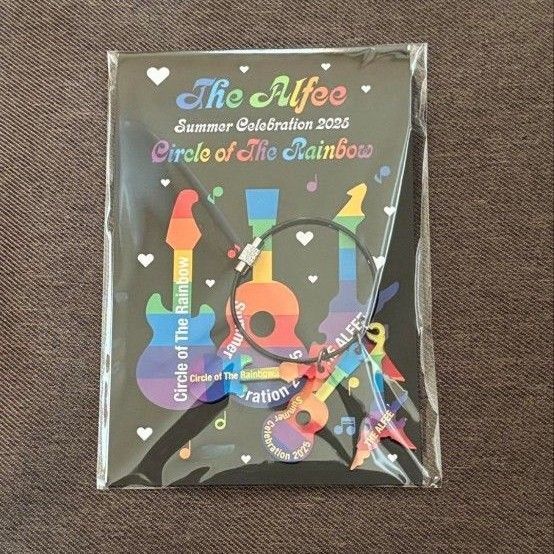 THE ALFEE Summer Celebration2025 Circle of The Rainbow アクリルキーリング