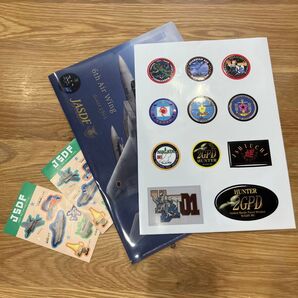 自衛隊 クリアファイル ステッカー セット