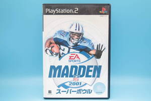 SONY PS2 EAスポーツ マッデン NFL 2001 スーパーボウル SONY PS2 EA Sports Madden NFL 2001 Super Bowl