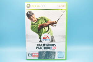 X -box Tiger Woods Tiger Woods PGA Tour 09 -Microsoft Xbox 360 Game 802