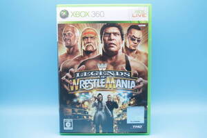 X -box Legends of WrestleMania -Microsoft Xbox 360 Game 805