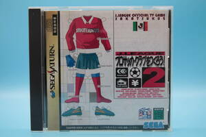 セガサターン SS Jリーグ プロサッカークラブをつくろう!2 SEGA Saturn SS J League Lets build a professional soccer club! 2