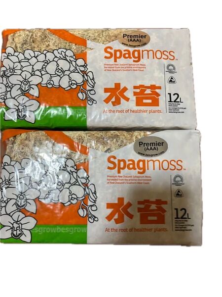 水苔 ニュージーランド産 150g4個