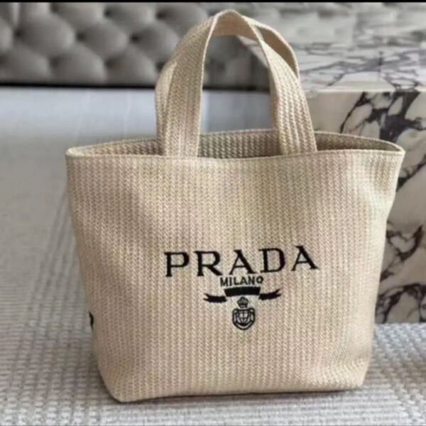 プラダ PRADA ハンドバッグ トートバッグ カナパ キャンバス 鞄
