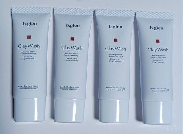 b.glen ビーグレンクレイウォッシュ 25g×4本 リセットマスク2枚