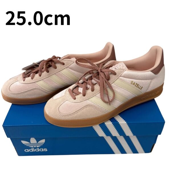 ADIDAS GAZELLE INDOOR WARM CLAY アディダス ガゼル 25.0cm adidas スニーカー ピンク