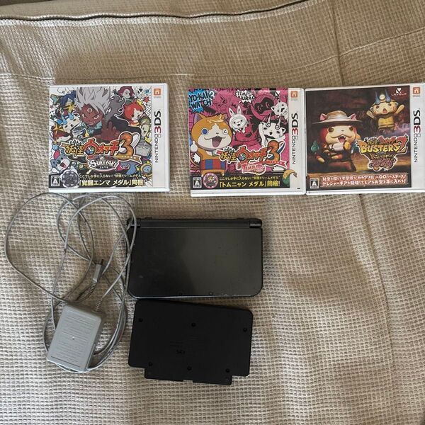 ニンテンドー3DS 本体 (充電+3DSスタンド)妖怪ウォッチソフト3本セット