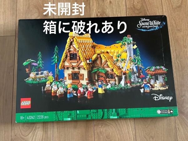 未開封 レゴ ディズニー 白雪姫と7人のこびとが住む森の家 LEGO 43242