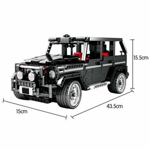 1388 piece City klie-ta-AWD Wagon car Building block technique RC / non RC car SUV MOVreonly car