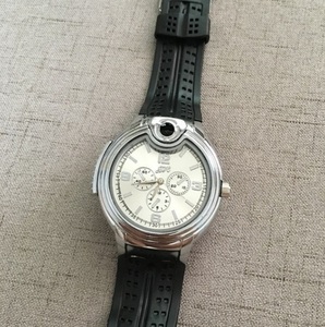 メンズ腕時計軍事ライター時計ノベルティクオーツスポーツ充電用ガスタバコ葉巻高級ブランドギフト小売ボックス88の時計
