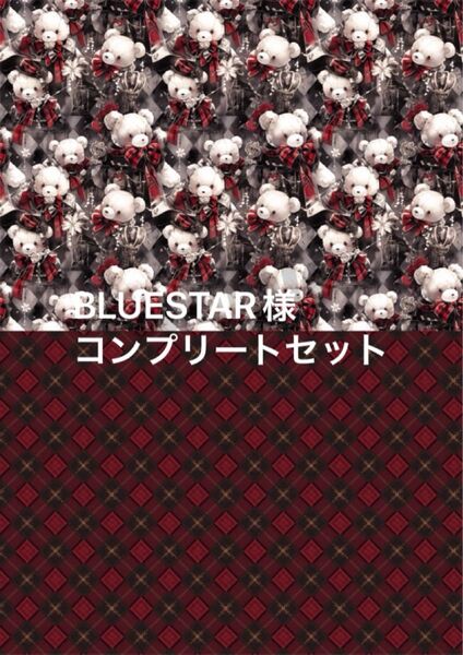 デザインペーパー,トレペBLUESTAR様コンプリートセット