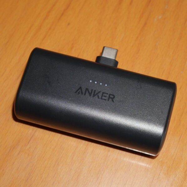 【中古】Anker Nano Power Bank 621 Built-In typeーC 5000mAh モバイルバッテリー