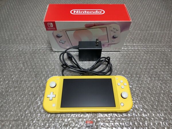 【SD付】スイッチライト SwitchLite 本体 イエロー microSDカード 32GB 純正充電器付 Nintendo