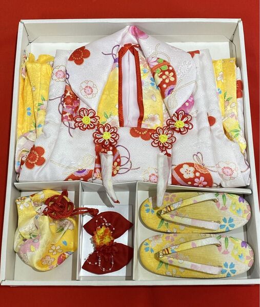 七五三 被布 着物 女の子 3歳 お宮参り セット