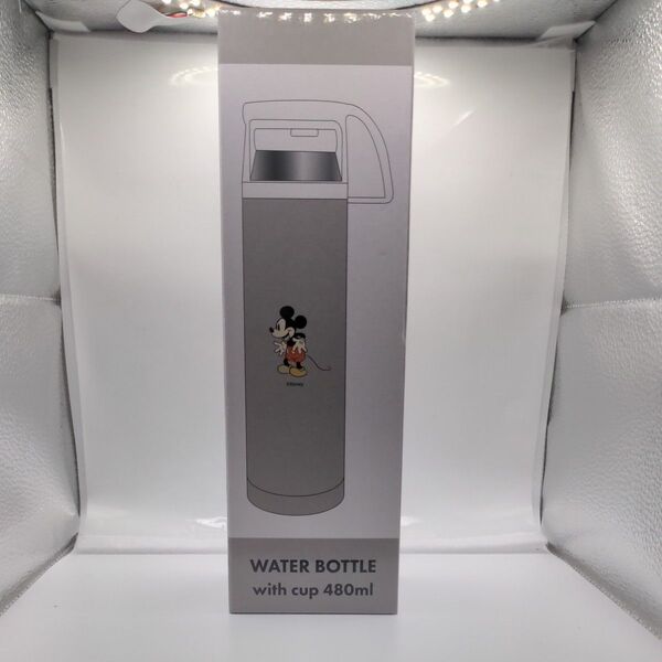 ディズニー ミッキーマウス コップ付ステンレスボトル 水筒 保冷保温