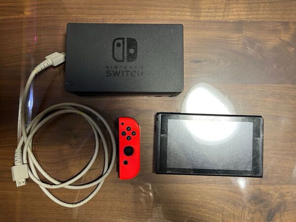 【ジャンク】Nintendo Switch Joy-Con 本体 箱無 ネオンレッド