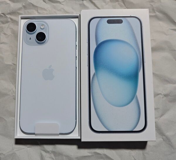 iPhone 15 128GB ブルー 新品未使用
