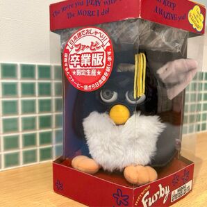 限定生産 初代 ファービー 卒業版 ブラック/眉黒