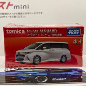 トミカプレミアム 43 トヨタ アルファード 40 発売記念仕様 未開封