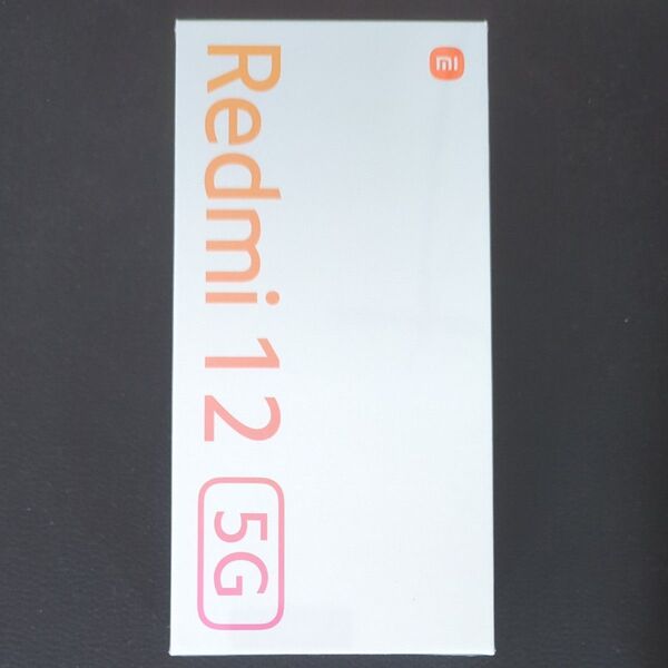 新品未開封 Redmi 12 5G 6.8インチ メモリー4GB ストレージ128GB ミッドナイトブラック ソフトバンク