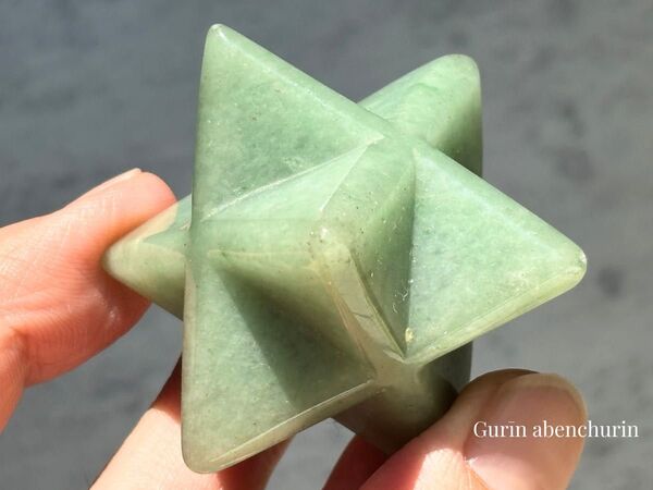 《グリーンアベンチュリン*マカバスター× 神聖幾何学》